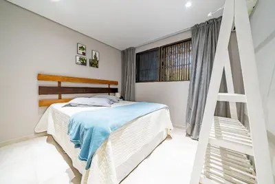 A planta de 272 - Apartamento com 02 dormitórios a 200m da Praia de Canto Grande