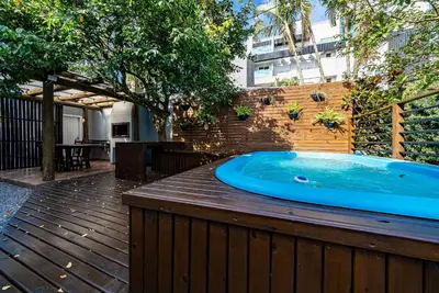 A planta de 272 - Apartamento com 02 dormitórios a 200m da Praia de Canto Grande