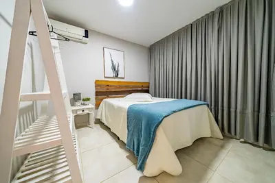 A planta de 272 - Apartamento com 02 dormitórios a 200m da Praia de Canto Grande