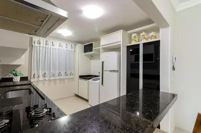 A planta de 113 - Apto 3 dorm c/ sacada 130m do mar