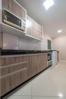 A planta de 140 - Apto vista mar c/ sacada e 3 dormitórios