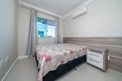 A planta de 141 - Apto com vista mar à 50m da praia