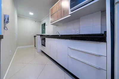 A planta de 141 - Apto com vista mar à 50m da praia