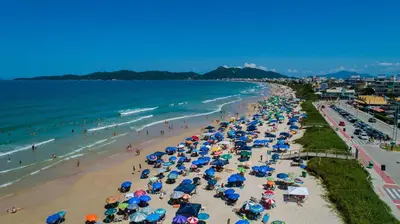 A planta de 156 - Garden a 50m da Praia em Canto grande