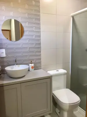 Uma casa de banho em casa natureza Mariscal