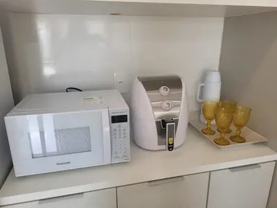 A cozinha ou kitchenette de Apartamento aconchegante em Tijucas kit 11