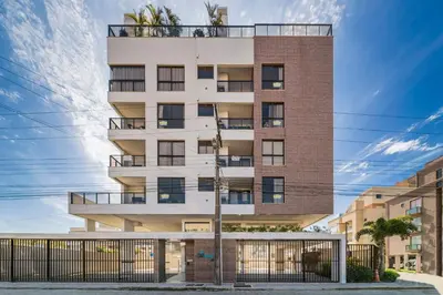 O edifício onde o apartamento está situado