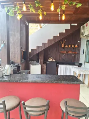A planta de Casa Bombinhas Canto grande Mariscal
