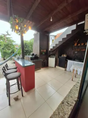 A planta de Casa Bombinhas Canto grande Mariscal