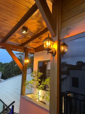 Uma varanda ou terraço em Pousada Casa Mariscal