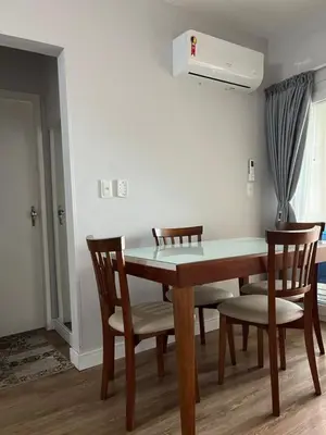 A planta de Apartamento Pe na Areia - Meia praia - Itapema Sc