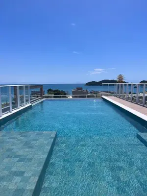 A piscina em ou perto de Vila do Centro Apart Hotel