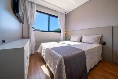 A planta de 292 - Casa Luxo na Praia de Canto Grande