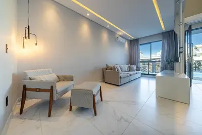 A planta de 292 - Casa Luxo na Praia de Canto Grande