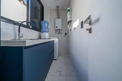 A planta de 292 - Casa Luxo na Praia de Canto Grande