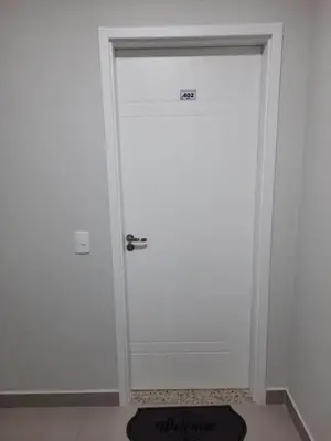 A planta de Agradável apartamento em bairro silencioso...
