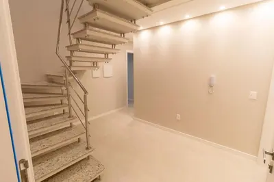 A planta de Puntarenas 303 - Cobertura duplex 3 suítes à 80 metros da Praia do Mariscal