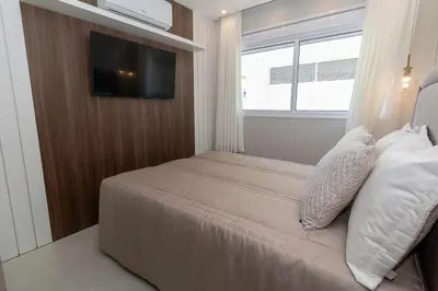 A planta de Puntarenas 203 - Apto 2 suítes à 80 metros da Praia do Mariscal