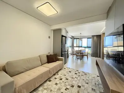 A planta de 200 - Vista Mar em Mariscal sendo 02 suítes