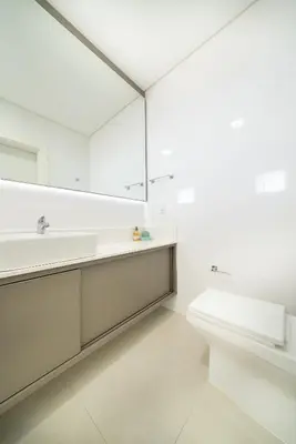 A planta de 161 - Cobertura de Luxo com vista mar em Mariscal