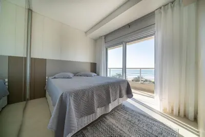 A planta de 161 - Cobertura de Luxo com vista mar em Mariscal