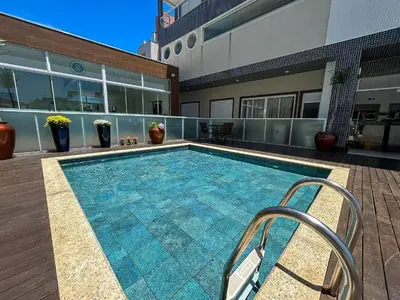 A planta de 161 - Cobertura de Luxo com vista mar em Mariscal