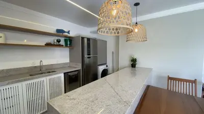 A cozinha ou kitchenette de Lumini Residence