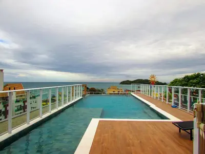 A piscina em ou perto de VDC-225 Moderno monoambiente a pocos mts del mar de Bombinhas