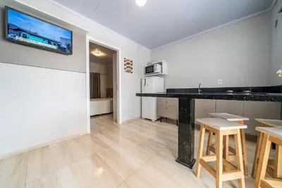 A planta de 021 -Residencial com Piscina e Jacuzzi em Bombas