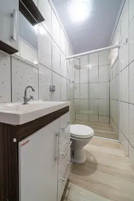 A planta de 024 - Residencial com Piscina e Jacuzzi em Bombas