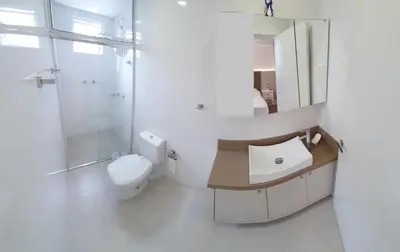 A planta de Apto amplo 3 quartos 2 vagas próximo à praia Ed Bordo