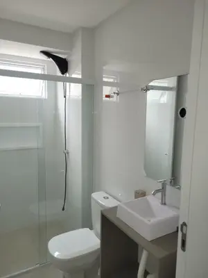 Uma casa de banho em Novo Lar 3 Perola do Atlantico