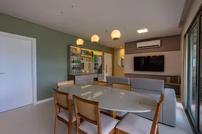 A planta de Punta Blu 101-9 – Apartamento de alto padrão em Condomínio Exclusivo, Quadra poliesportiva - Piscina - Portaria 24h.