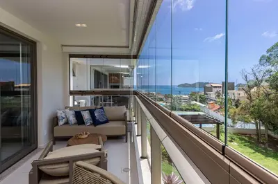A planta de Punta Blu 101-9 – Apartamento de alto padrão em Condomínio Exclusivo, Quadra poliesportiva - Piscina - Portaria 24h.