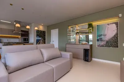 A planta de Punta Blu 101-9 – Apartamento de alto padrão em Condomínio Exclusivo, Quadra poliesportiva - Piscina - Portaria 24h.