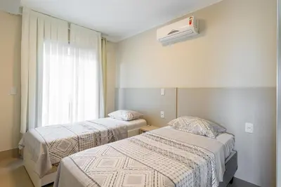 A planta de 109 - Com vista Mar para 4 ilhas 03 dormitórios