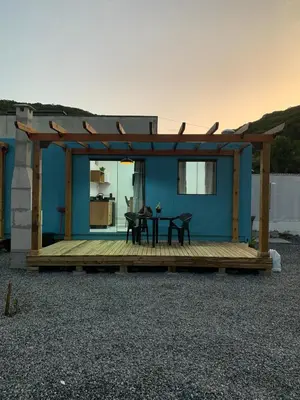 A planta de Container Guest House