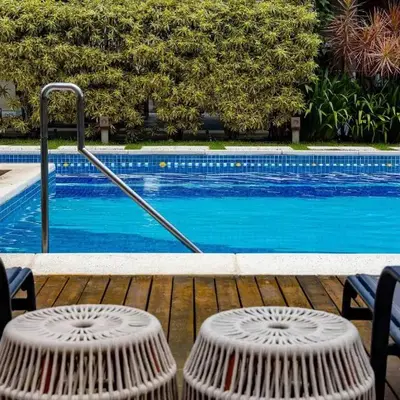 Apartamento em Condo com Piscina e Jacuzzi - Boulevard