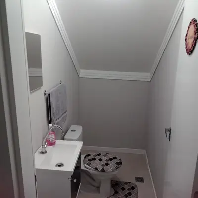 A planta de Linda casa com jacuzzi e churrasqueira privada para temporada