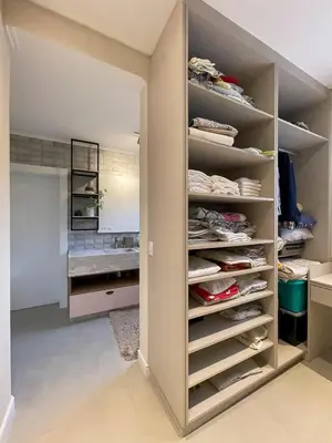 Uma cama ou camas num quarto em Alto padrão piscina aquecida em Balneário Camboriú