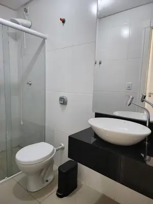 Uma casa de banho em Apartamento Balneário Camboriú