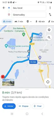 A planta de Apartamento Balneário Camboriú