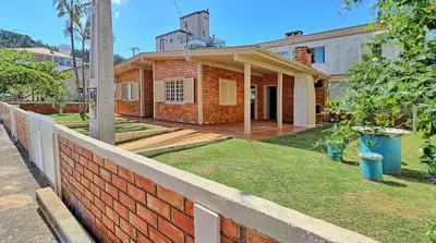 O edifício onde a casa de férias está situado
