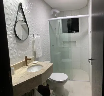 Uma casa de banho em Nino's Residence - 150m da Praia de Mariscal
