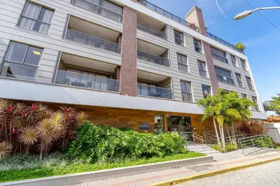 O edifício onde o apartamento está situado