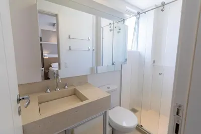 A planta de Apartamento 221D – Edifício Boulevard em Bombinhas