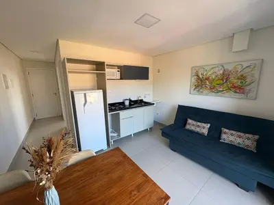 A cozinha ou kitchenette de Residencial Brisa do Mar