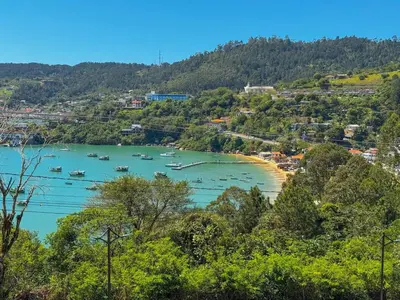 Paisagem natural perto da casa de férias