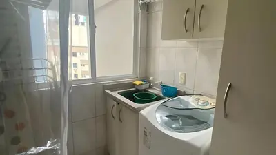 A planta de Apto Almeida e Moraes Pé na Areia BC 2 vagas de garagem