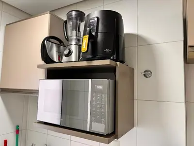 A planta de Apto confortável com 3 quartos